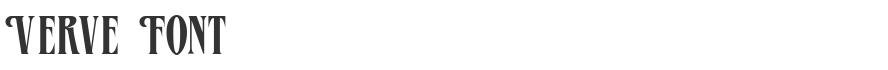 Verve Font