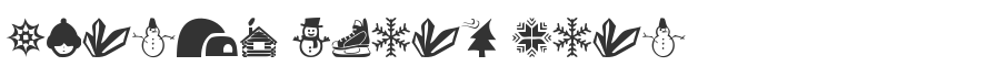 Winter Icons Font