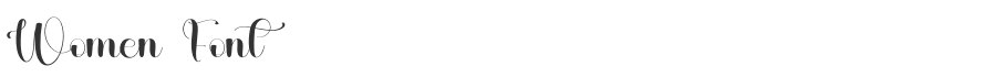 Women Font