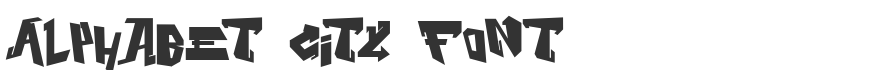 Alphabet City Font