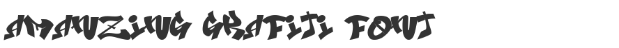 Amanzing Grafiti Font