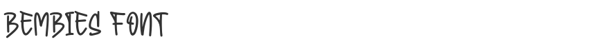 Bembies Font