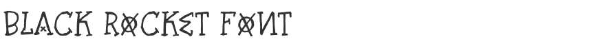 Black Rocket Font