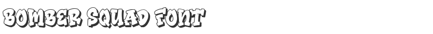 Bomber Squad Font