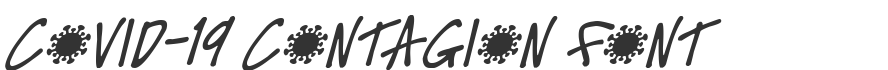 Covid-19 Contagion Font