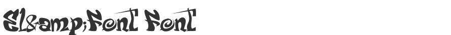 El&Font Font