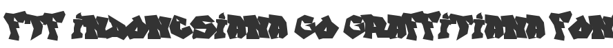 FTF Indonesiana Go Graffitiana Font