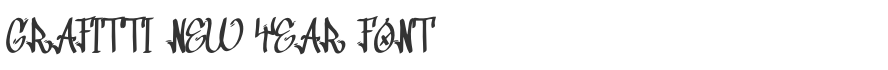 Grafitti New Year Font