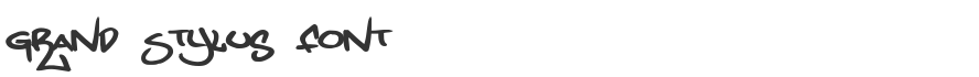Grand Stylus Font