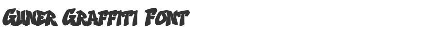 Guner Graffiti Font