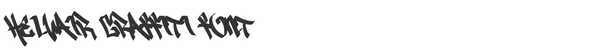 Helvair Graffiti Font