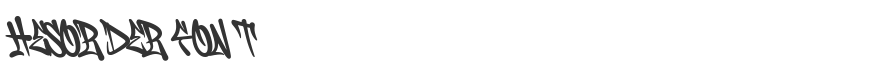 Hesorder Font
