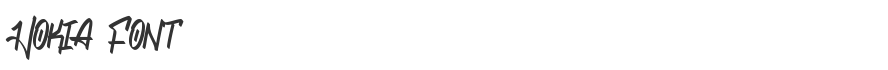 Hokia Font