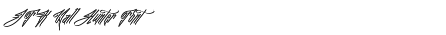 JFK Wall Hunter Font