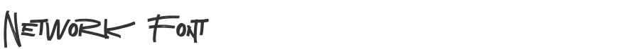 Network Font