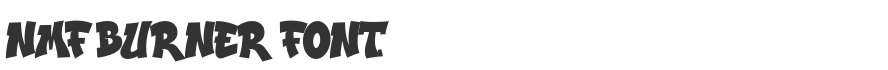 NMF Burner Font