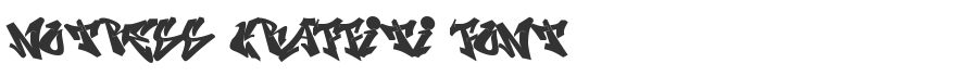 Notress Graffiti Font