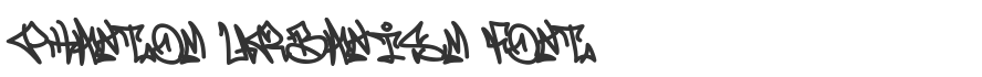 Phantom Urbanism Font