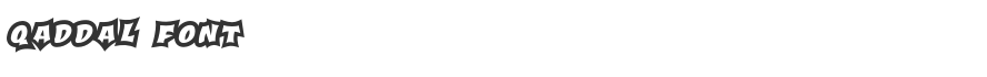 Qaddal Font
