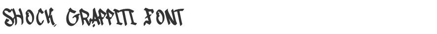 Shock Graffiti Font
