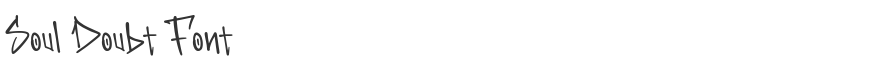 Soul Doubt Font