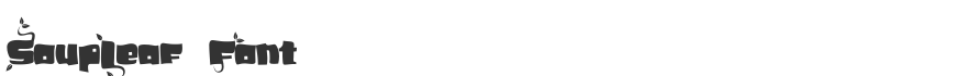 SoupLeaf Font