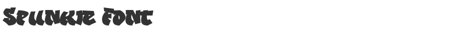 Spunkie Font