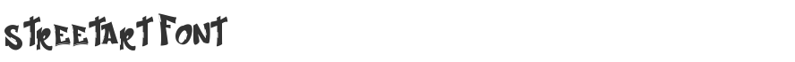 Streetart Font
