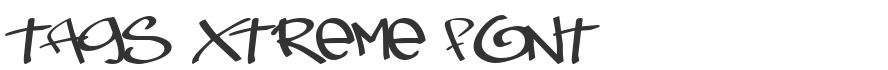Tags Xtreme Font