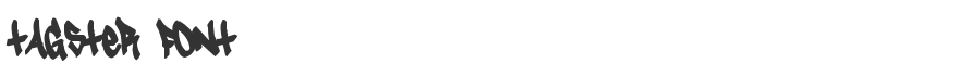 Tagster Font