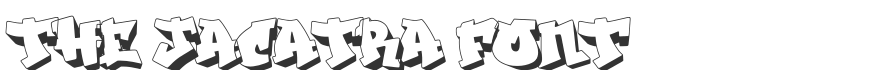 The Jacatra Font