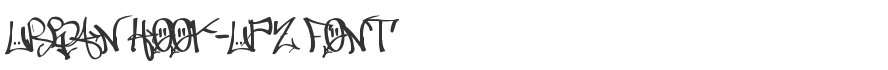 Urban Hook-Upz Font