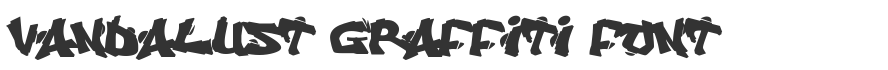 Vandalust Graffiti Font