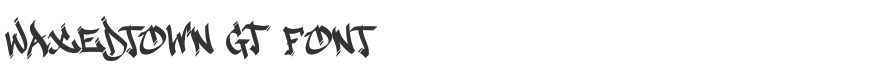 Waxedtown GT Font