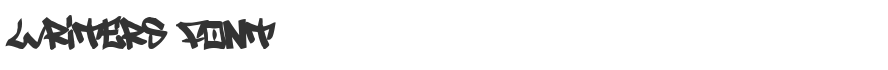 Writers Font