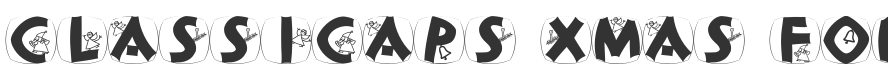 ClassiCaps Xmas Font