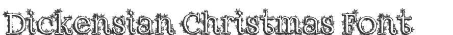 Dickensian Christmas Font