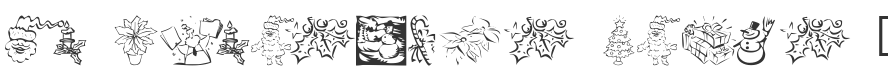 KR Christmas Dings 2004 Font