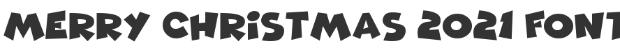 Merry Christmas 2021 Font