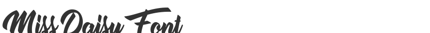 Miss Daisy Font