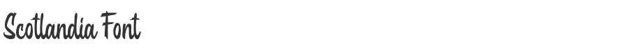 Scotlandia Font