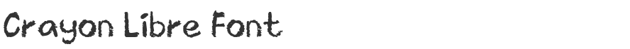Crayon Libre Font
