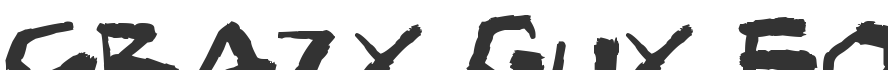 Crazy Guy Font