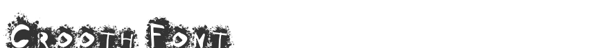 Crooth Font