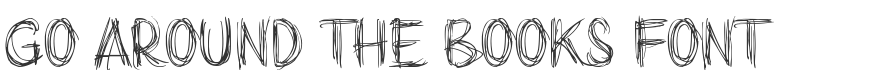 Go around the books Font