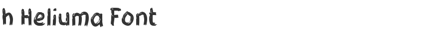 h Heliuma Font