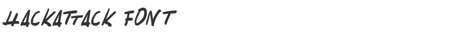 HackatTack Font