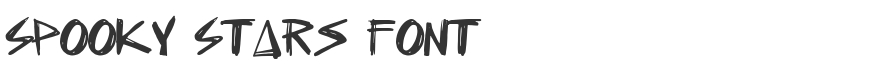 Spooky Stars Font
