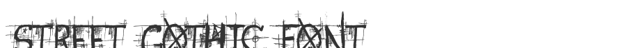 Street Gothic Font