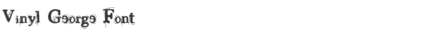 Vinyl George Font